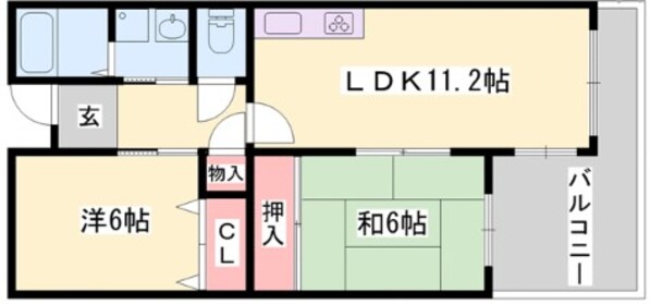 ソレイユ神田の物件間取画像